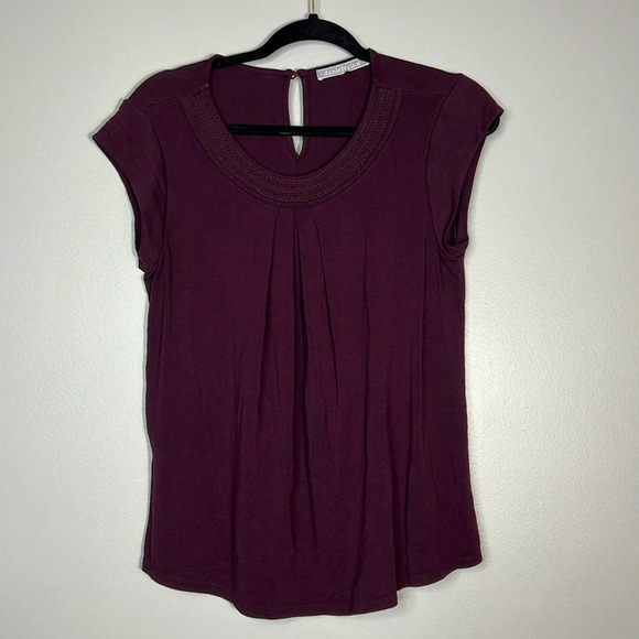 Daniel Rainn Purple Tank Top Blouse - Medium Petite - EUC - Picture 1 of 8